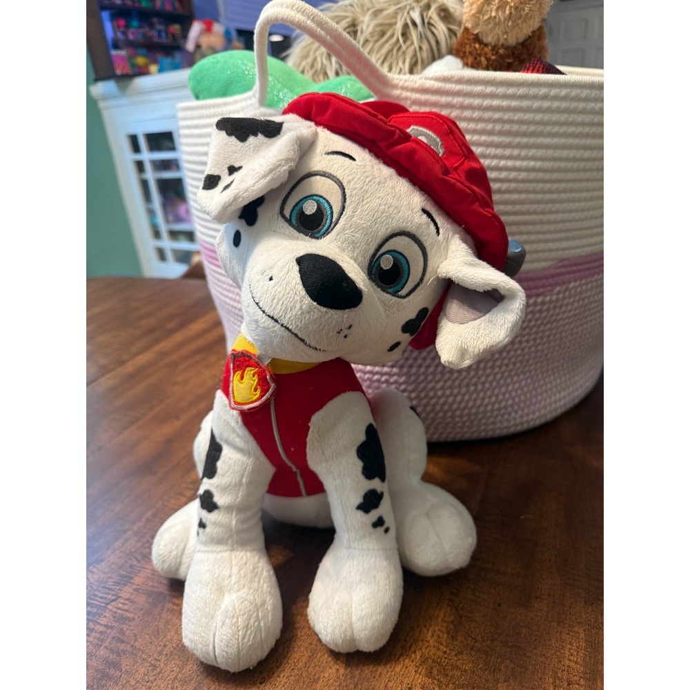 PAW Patrol Marshall Franco 19" Cuddle Pillow Buddy Plush Nickelodeon Fire Dog